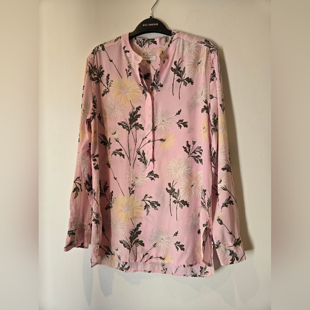 Equipment Floral Blouse Size Small
